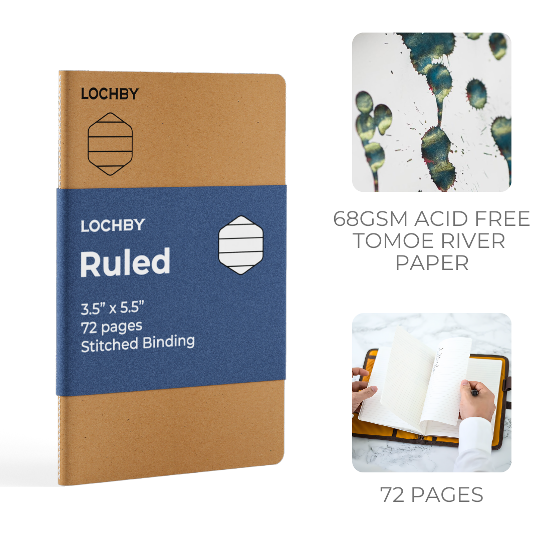 Tomoe River Pocket Notebook (3.5in x 5.5in)