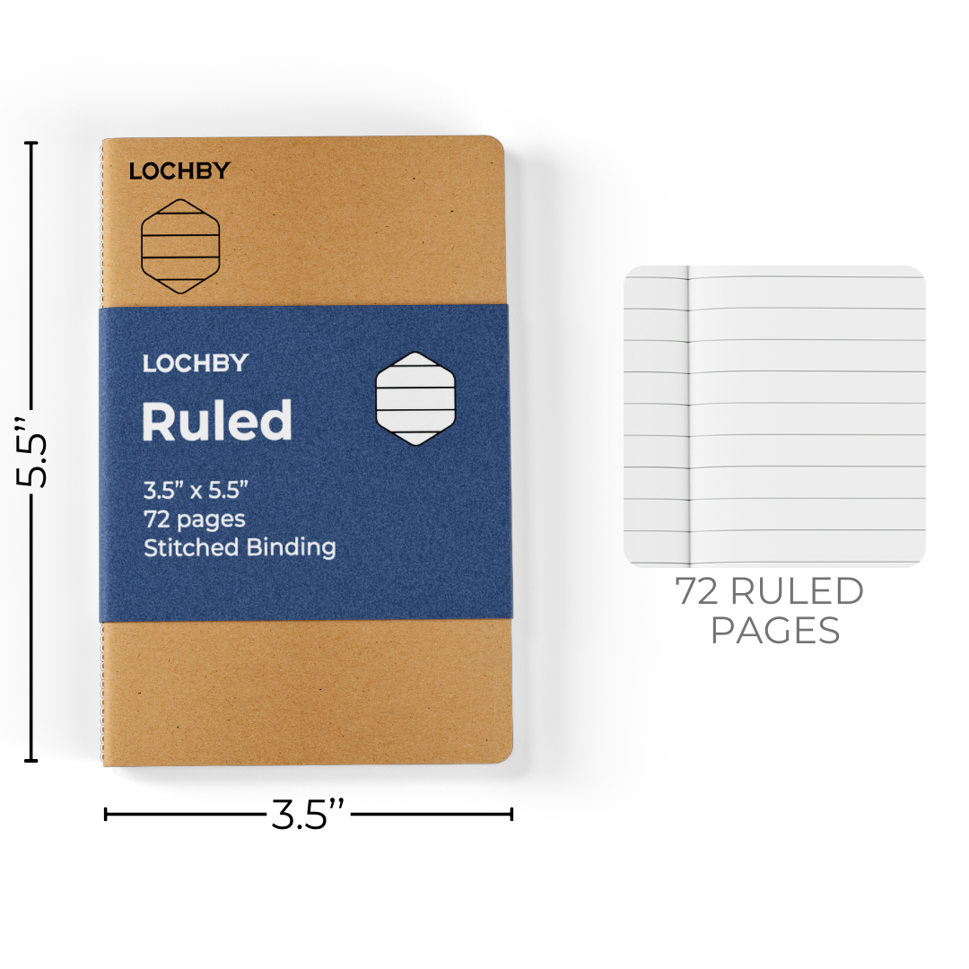 Tomoe River Pocket Notebook (3.5in x 5.5in)