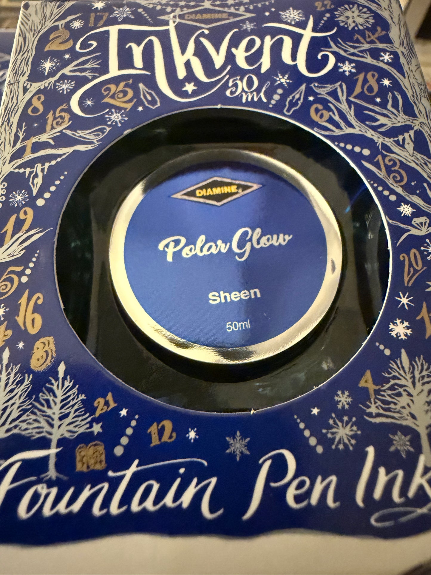 Diamine Polar Glow Ink