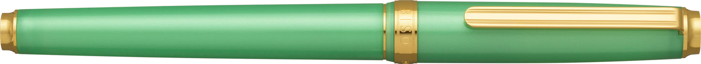 Platinum BISO Fountain Pen - Limited Edition Sparkle Mint Green