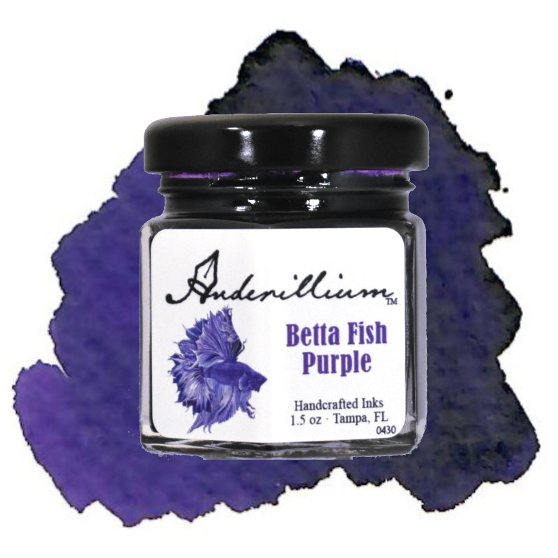 Anderillium Ink - Betta Fish Purple (1.5oz bottle)