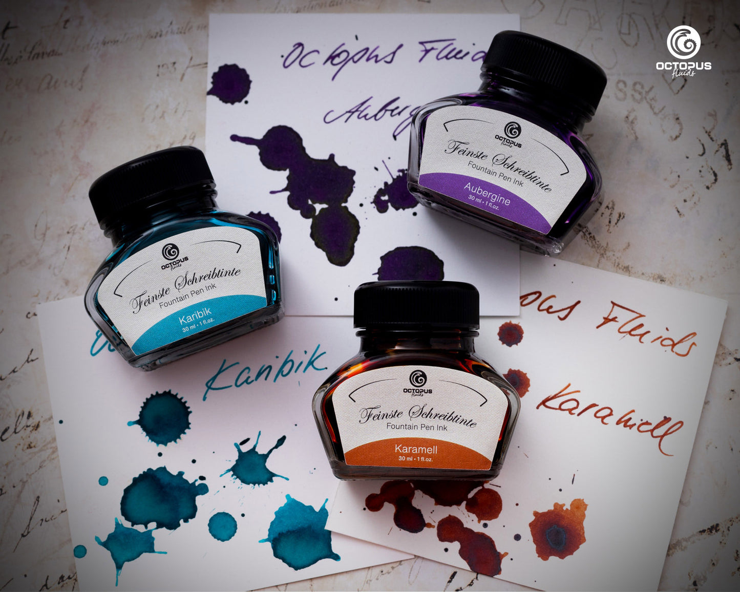 Octopus - Aubergine Purple Ink