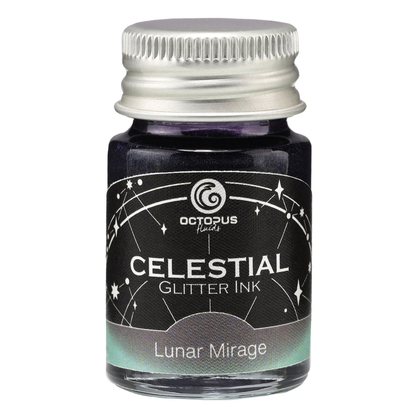 Octopus Celestial Glitter: Lunar Mirage