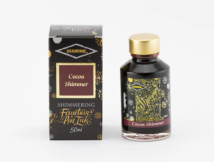 Diamine Ink - Cocoa Shimmer (50mL Bottle)