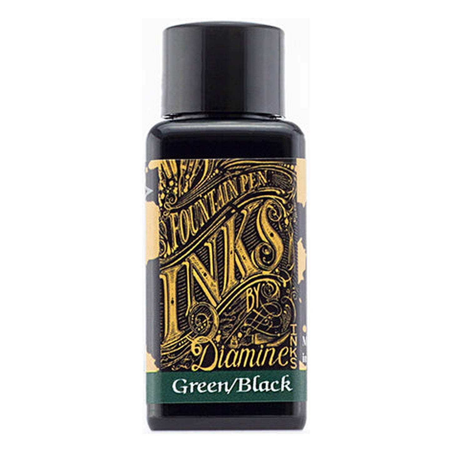 Diamine Green Black Ink