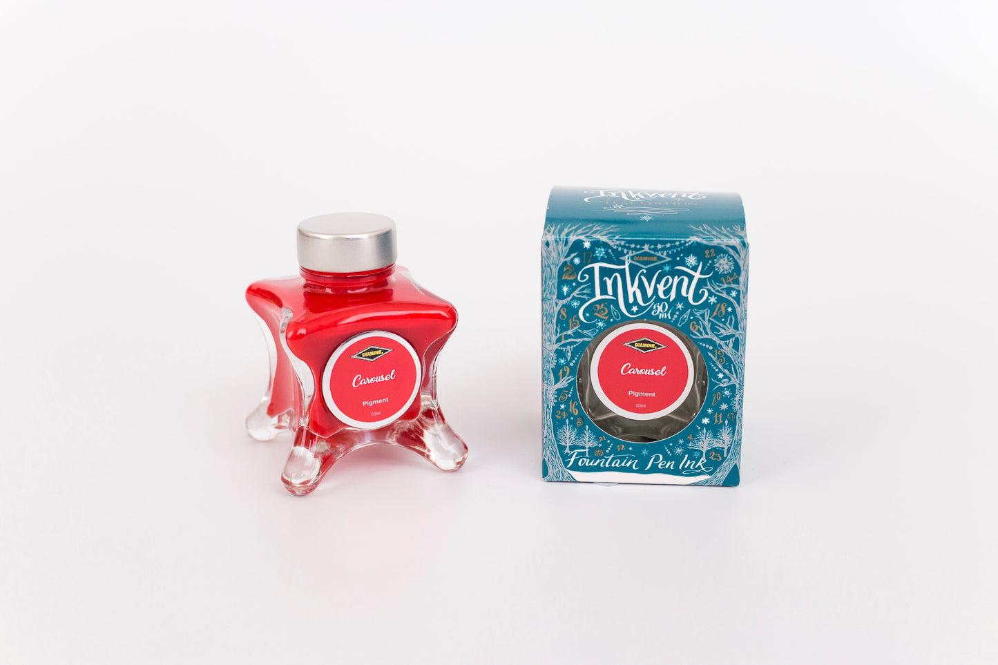 Diamine Inkvent Teal Edition - Carousel Pigment Ink