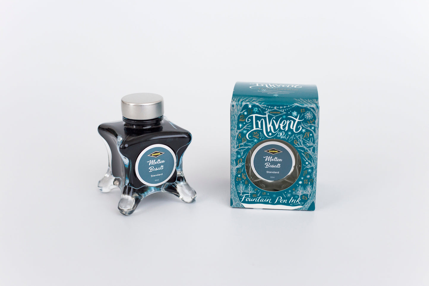 Diamine Inkvent Teal Edition - Molten Basalt Fountain Pen Ink