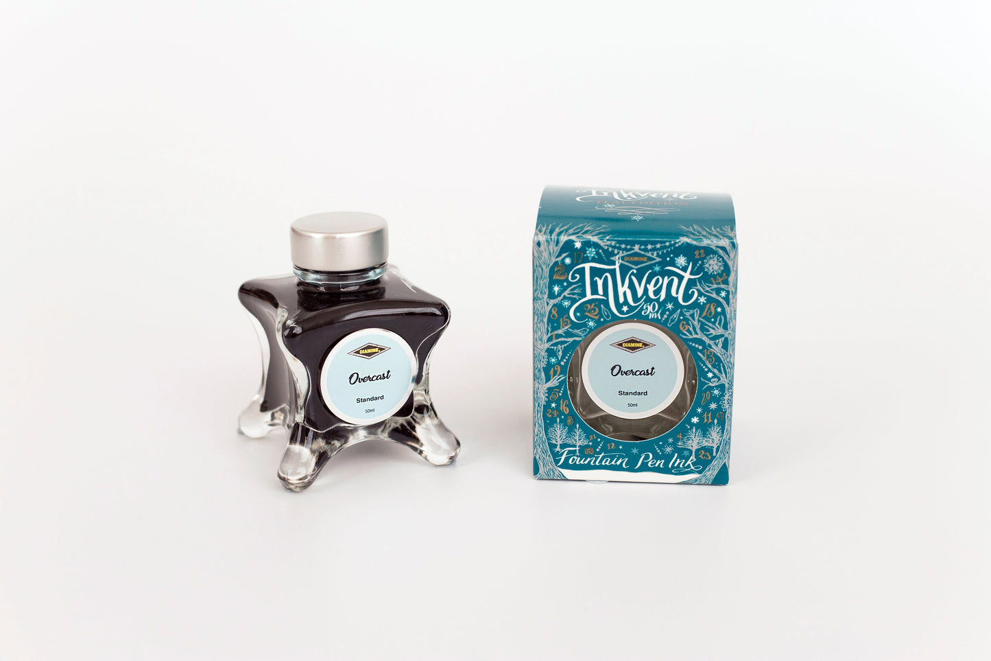 Diamine Inkvent Teal Edition - Overcast Fountain Pen Ink