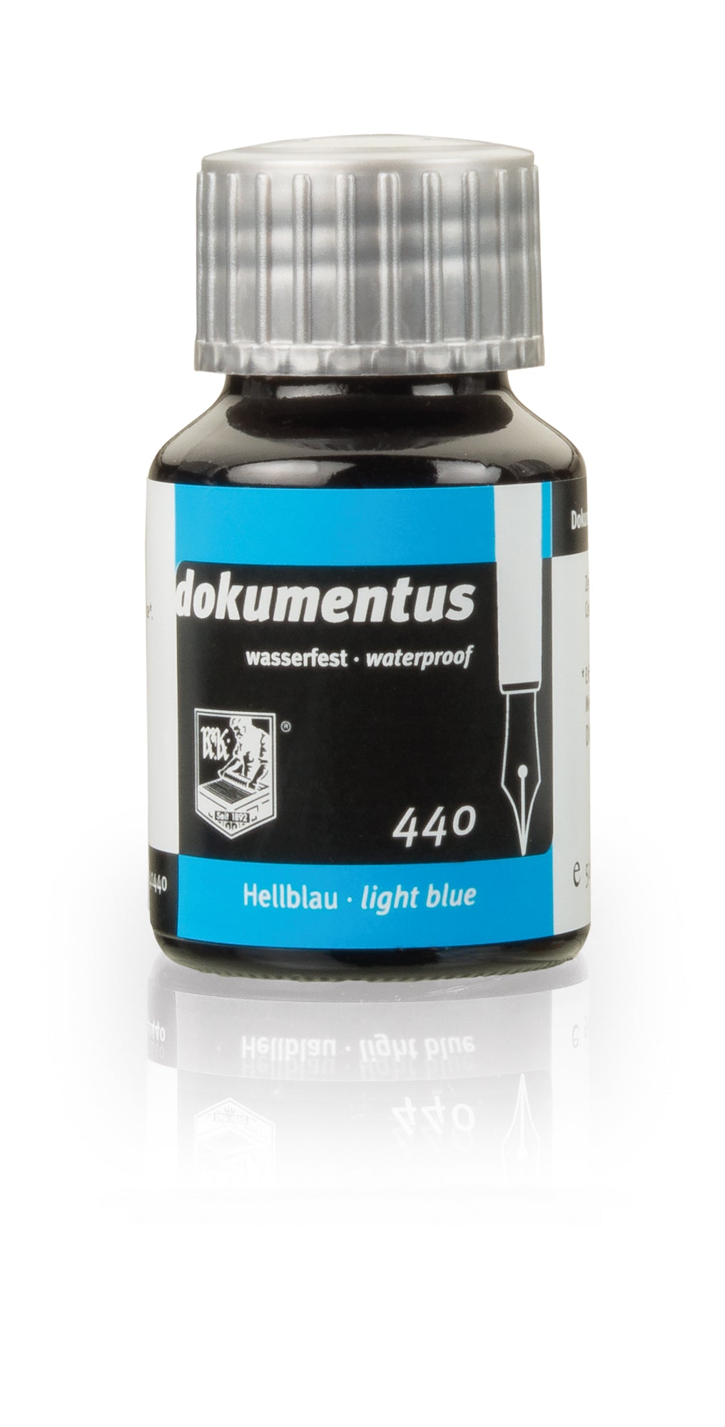 Rohrer & Klingner Dokumentus Hellblau (Light Blue / Cyan Document Ink)