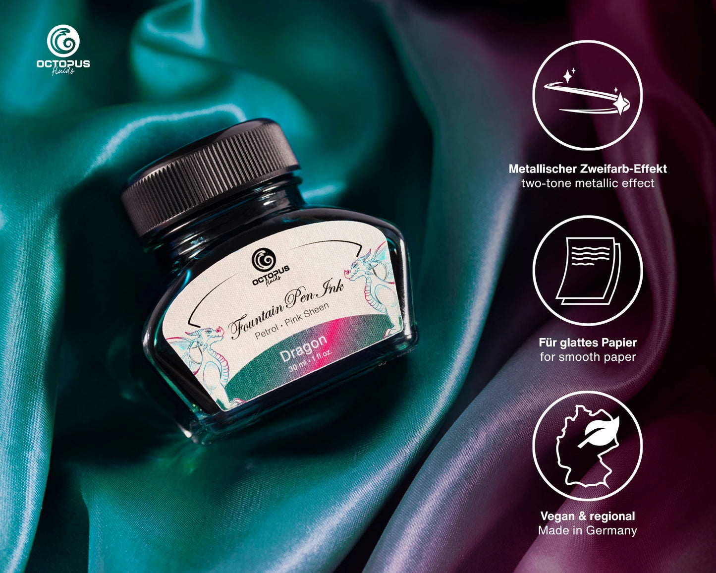 Octopus Sheen: Dragon Petrol (30mL)