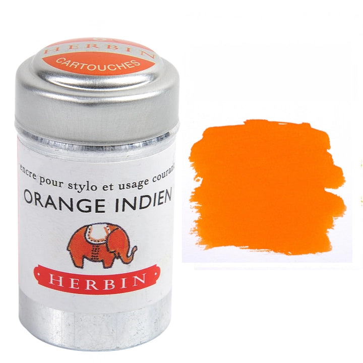 Herbin Orange Indien Ink