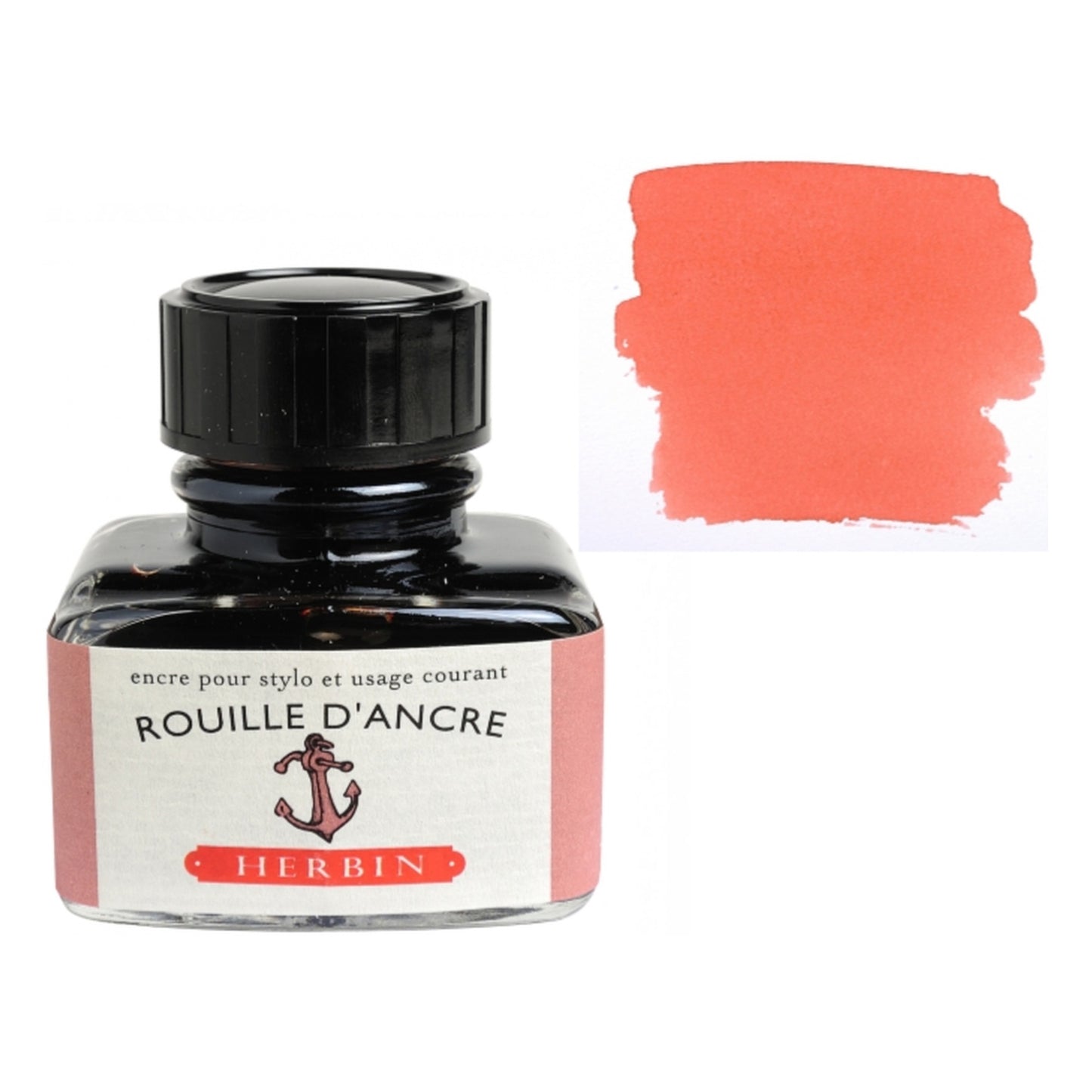 Herbin Rouille d'Ancre (Anchor Rust) 30mL Fountain Pen Ink Bottle