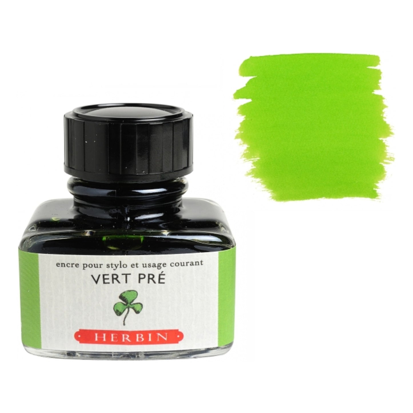 Herbin Vert Pre (Meadow Green) 30mL Fountain Pen Ink Bottle