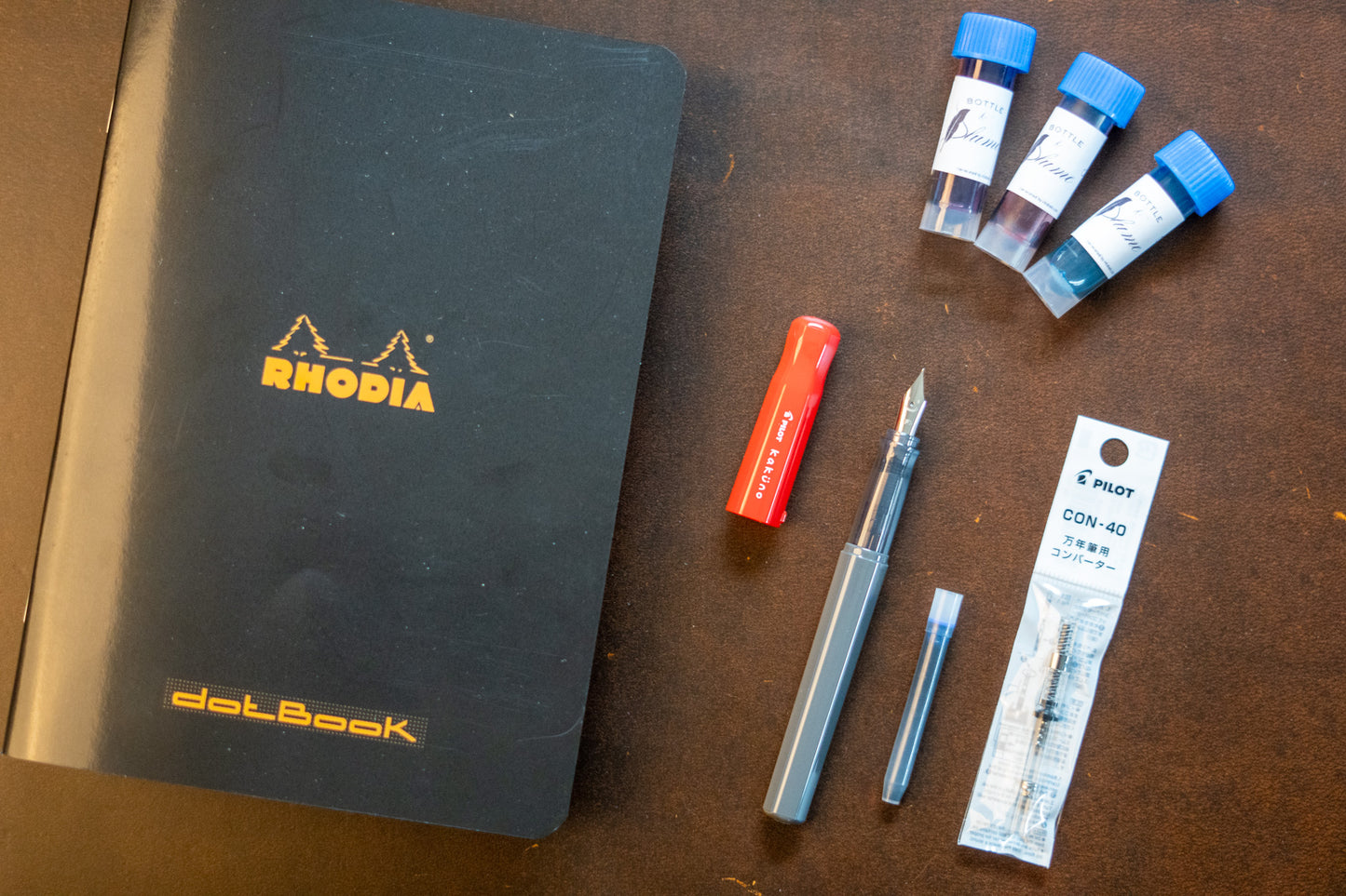 "Penabler" Fountain Pen Starter Kit (Pilot Kakuno)