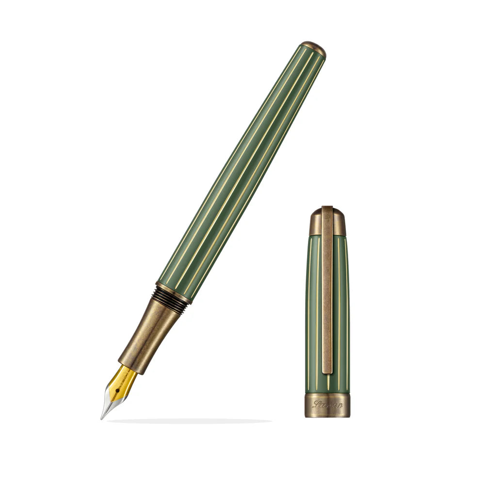 Laban Antique II Fountain Pen - Green