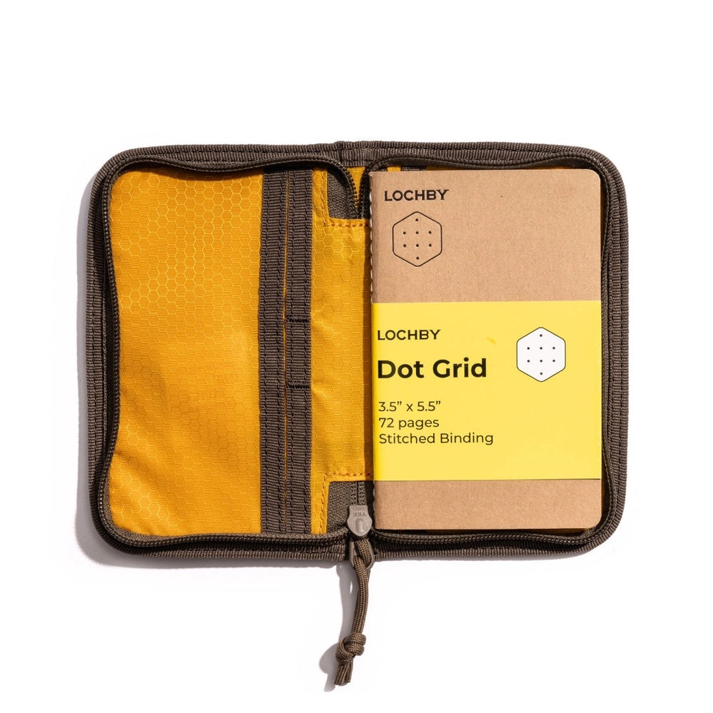 Lochby Pocket Journal - Brown (3.5" × 5.5")