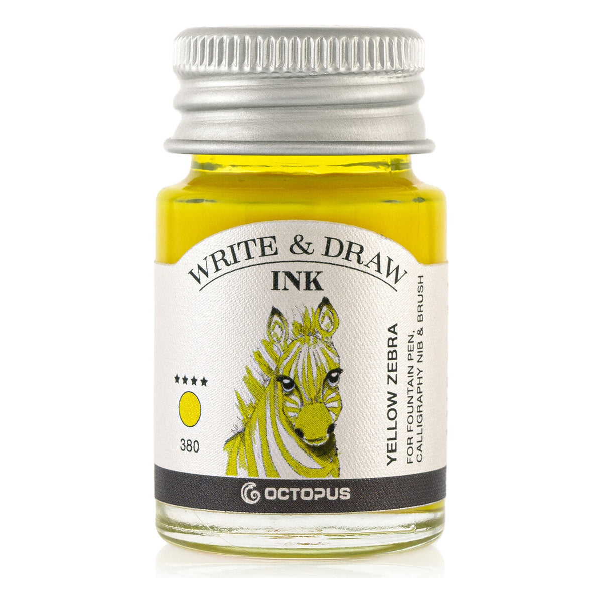 Octopus Write and Draw: Yellow Zebra — 10mL bottle