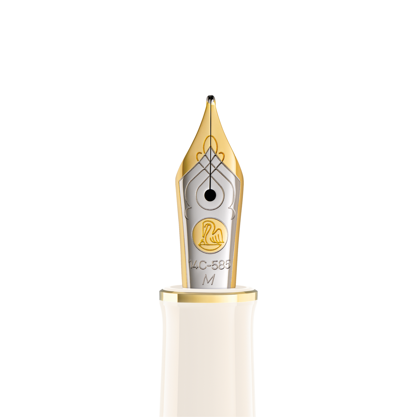 Pelikan M400 Souverän Fountain Pen - White Tortoiseshell