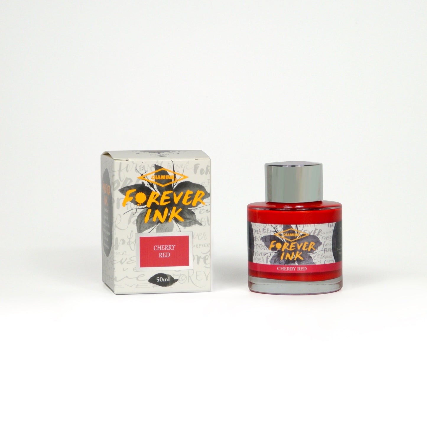 Diamine Forever - Cherry Red (50mL Bottle)