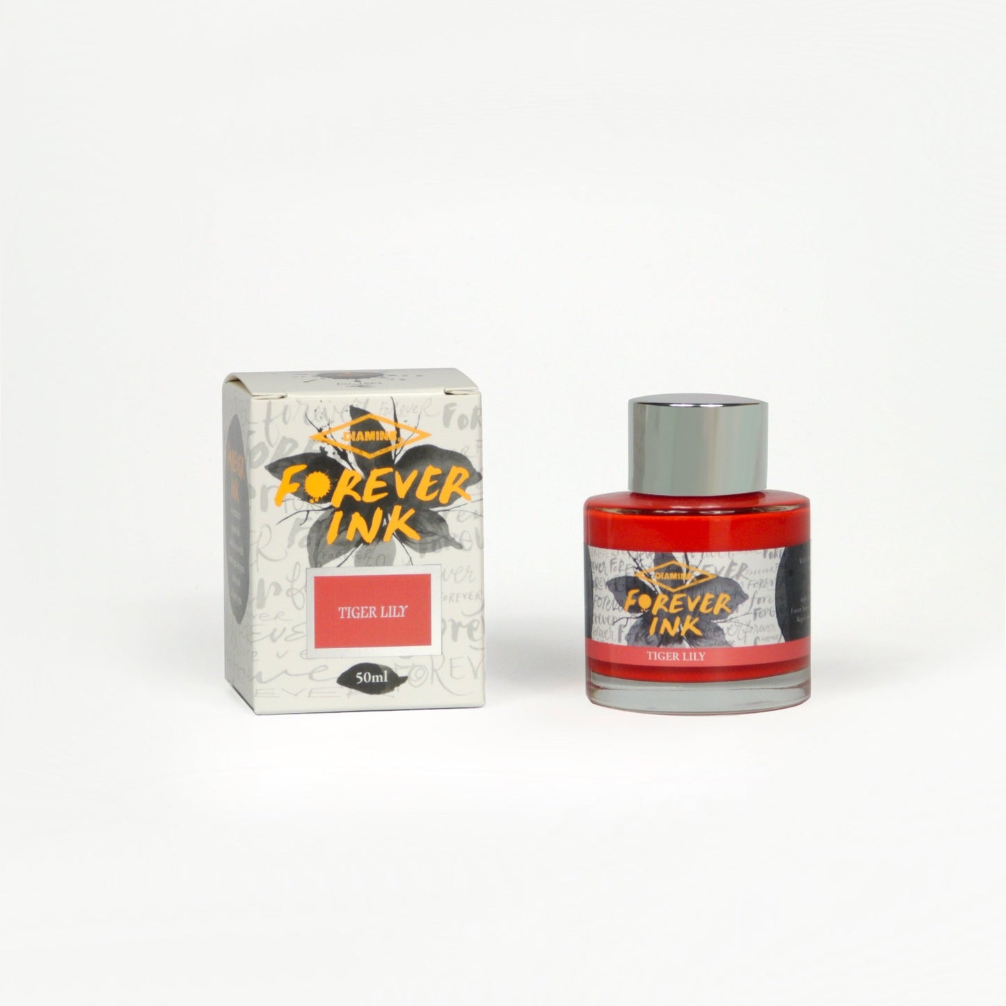 Diamine Forever - Tiger Lily Orange (50mL Bottle)
