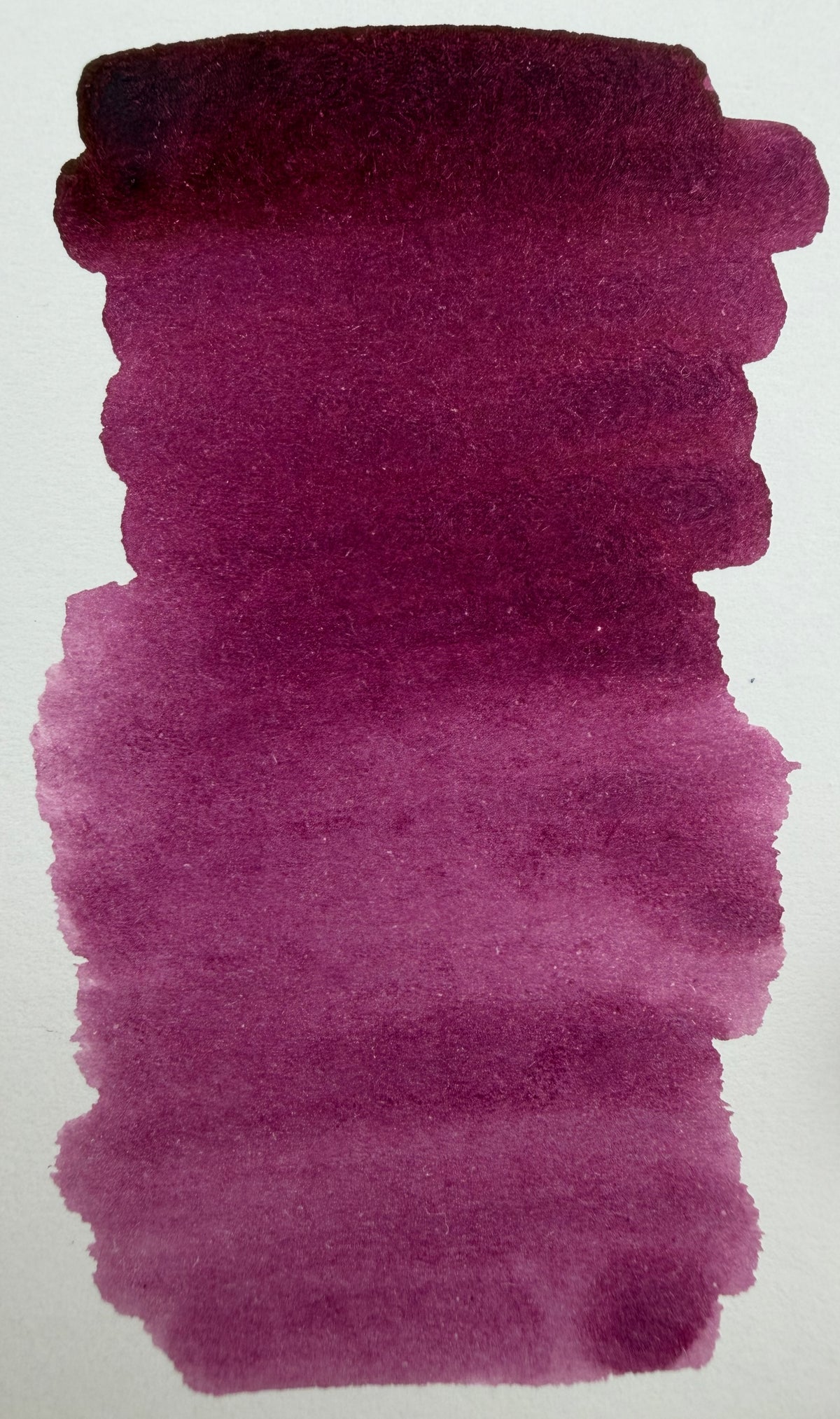 Platinum Classic Lavender Black: ink swatch on paper.