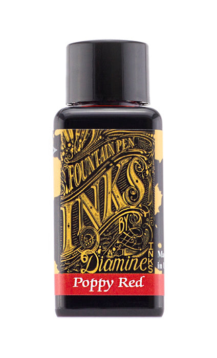 Diamine Poppy Red Ink