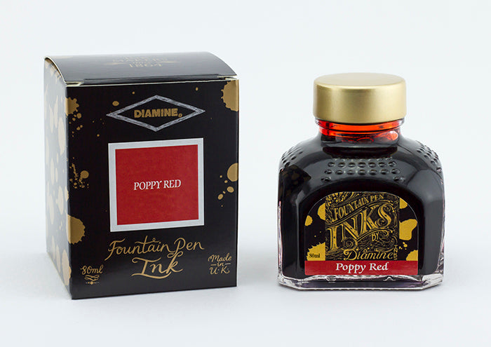 Diamine Poppy Red Ink