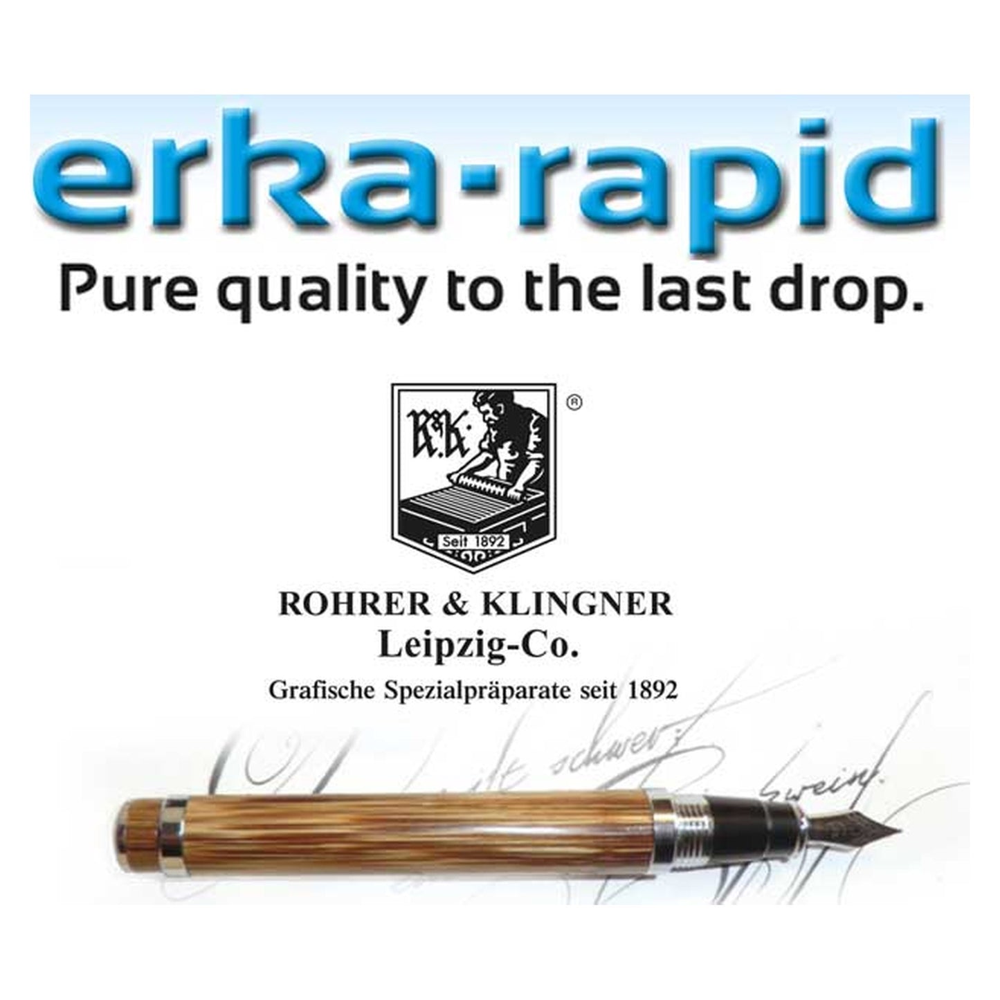 Rohrer & Klingner Erka-Rapid Ink Reservoir Inserts (Pack of 3)