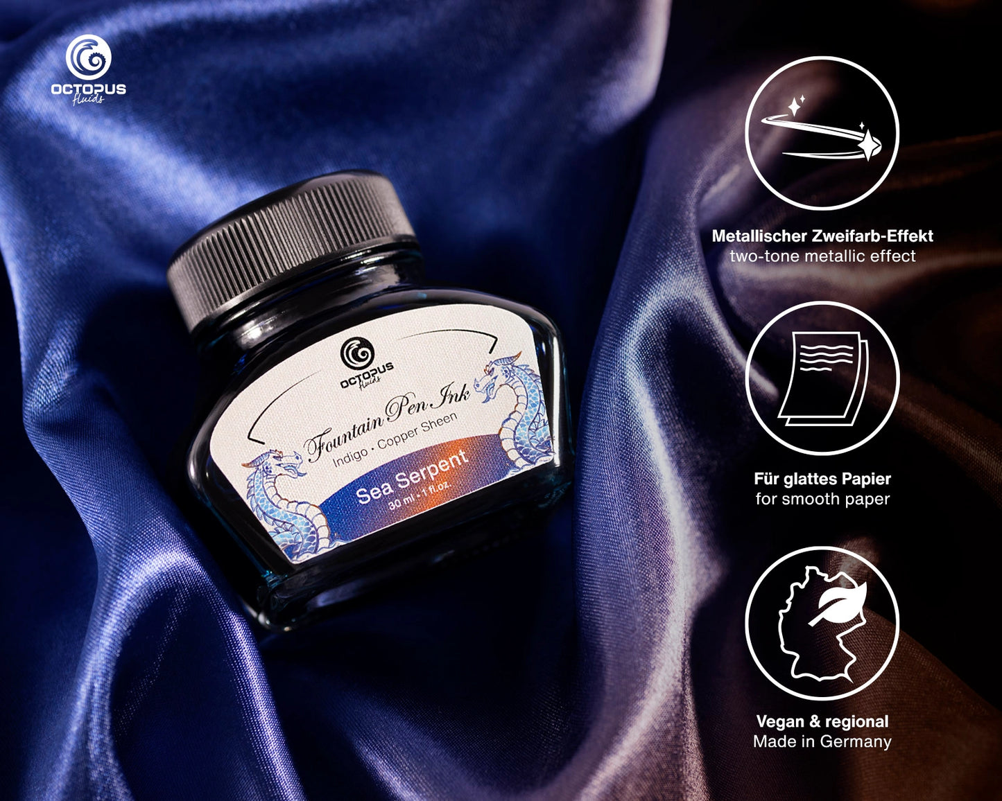 Octopus Sheen: Sea Serpent Blue (30mL)