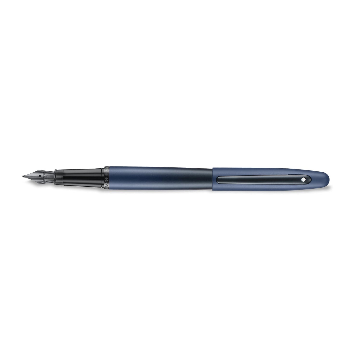 Sheaffer VFM 9429 Expressions - Matte Blue Fountain Pen with Matte Black Trims