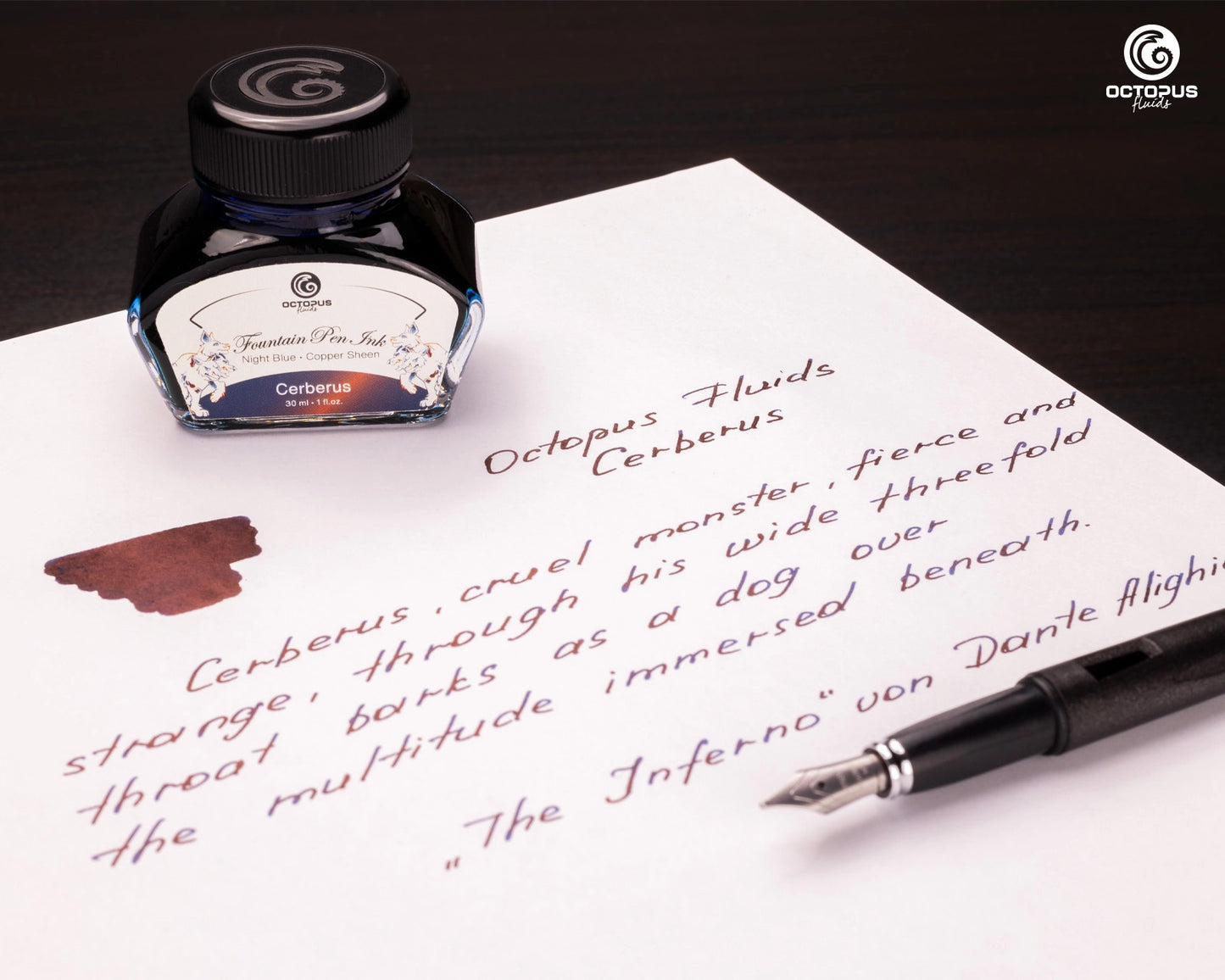 Octopus Sheen: Cerberus (Blue with Copper Sheen - 30mL)