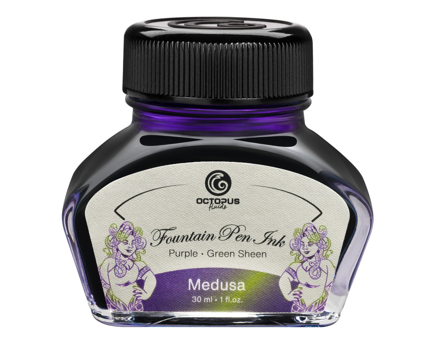Octopus Sheen: Medusa (Purple with Green Sheen - 30mL)