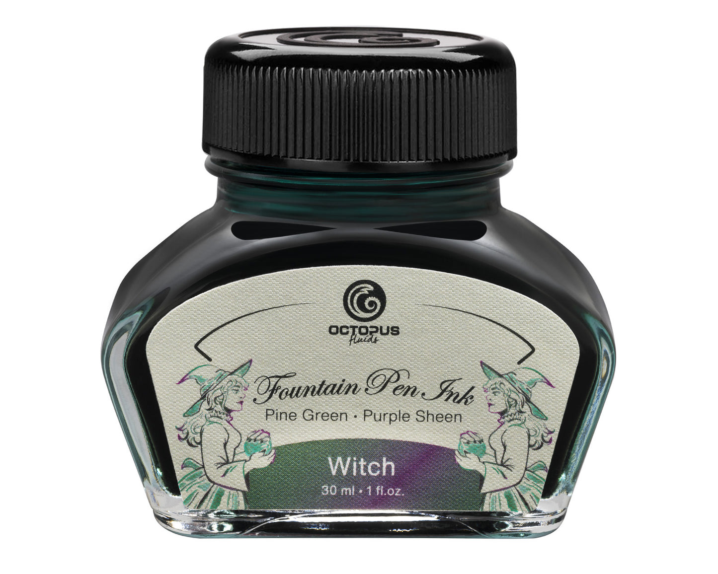 Octopus Sheen: Witch (Green with Purple Sheen - 30mL)