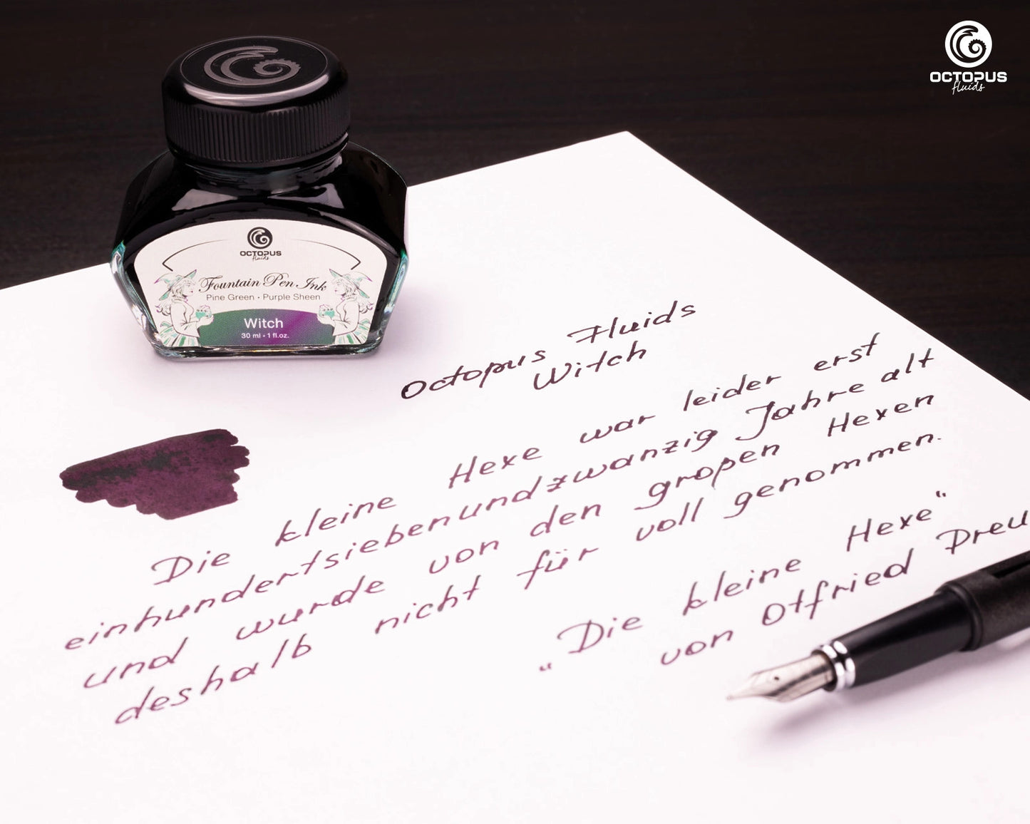Octopus Sheen: Witch (Green with Purple Sheen - 30mL)