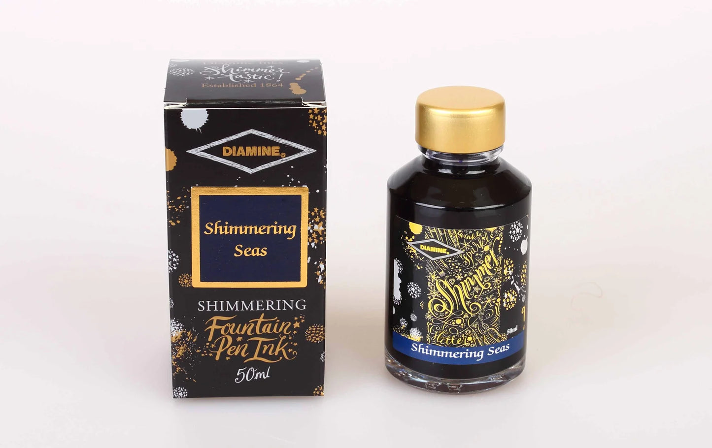 Diamine Ink - Shimmering Seas (Shimmer - 50mL Bottle)