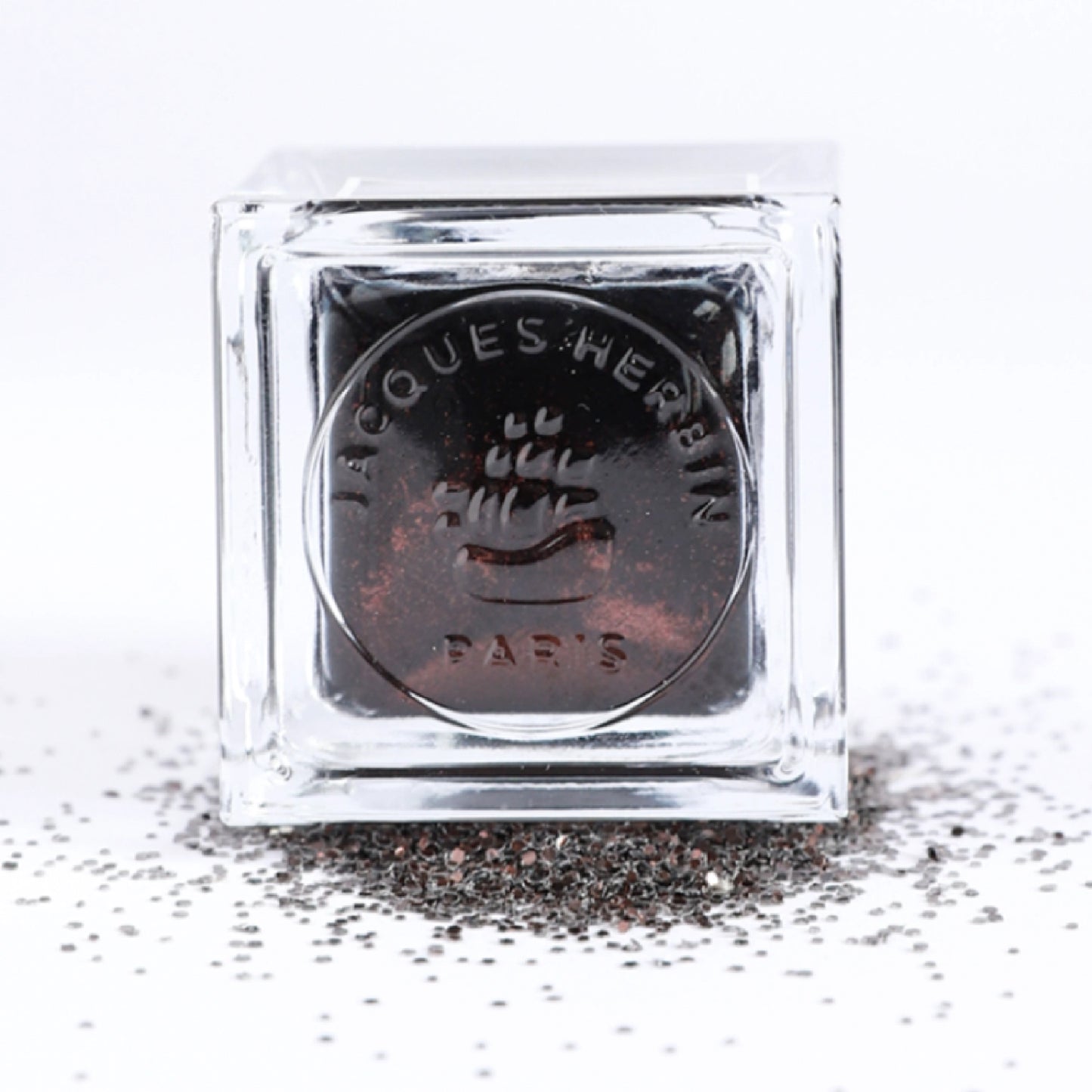 Jacques Herbin 1670 Shogun: Dark Brown Shimmer Ink