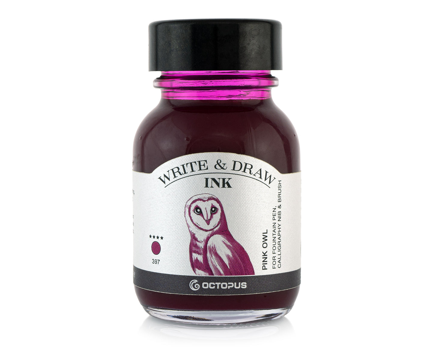 Octopus Write and Draw: Pink Owl
