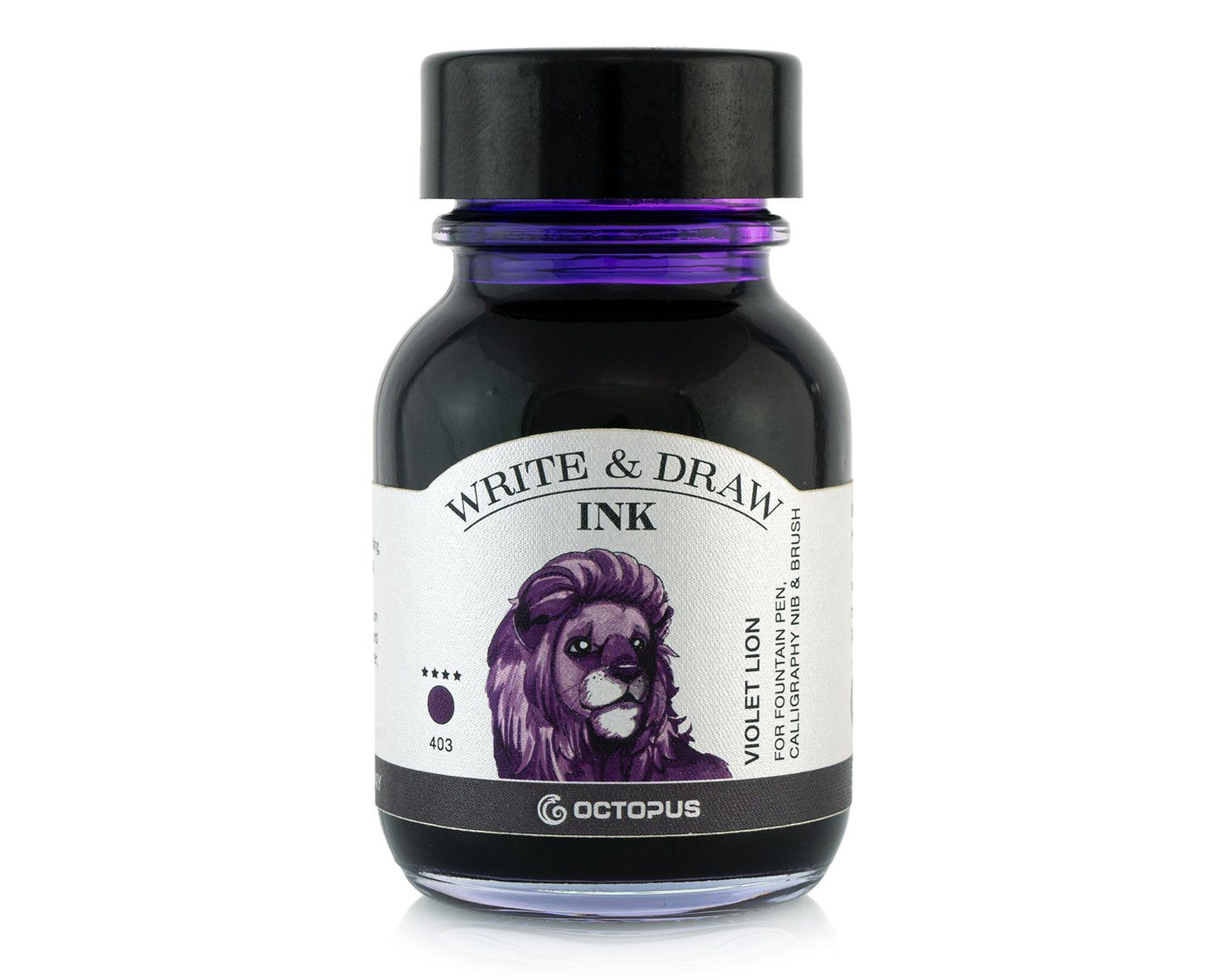 Octopus Write and Draw: Violet Lion