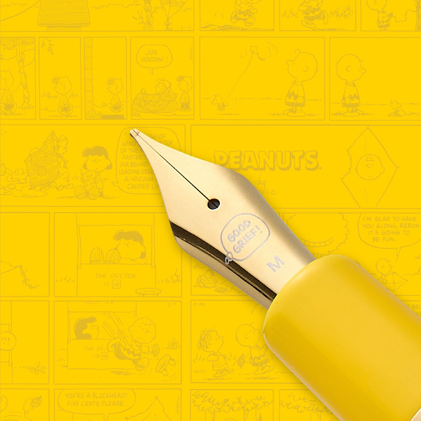 Esterbrook Estie Charlie Brown 75th Anniversary Fountain Pen engraved nib