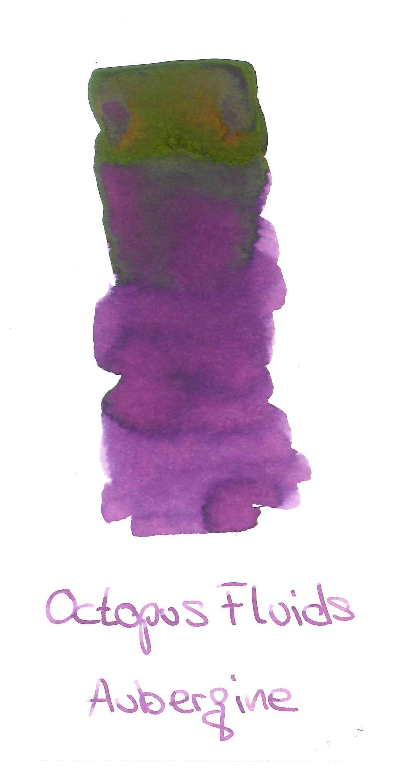 Octopus - Aubergine Purple Ink