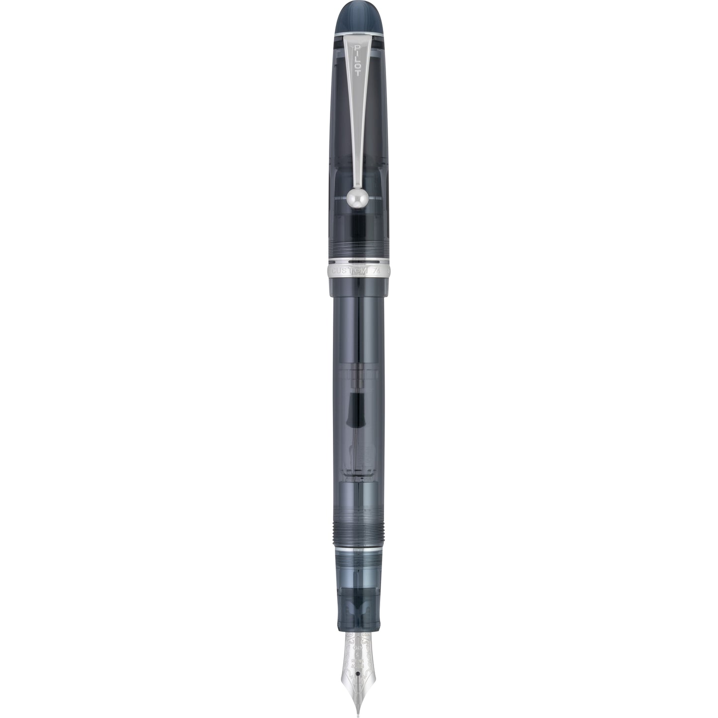 Pilot Custom 74 Fountain Pen - Black Smoke