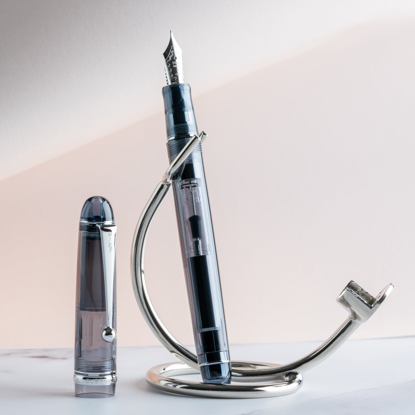 Pilot Custom 74 Fountain Pen - Black Smoke
