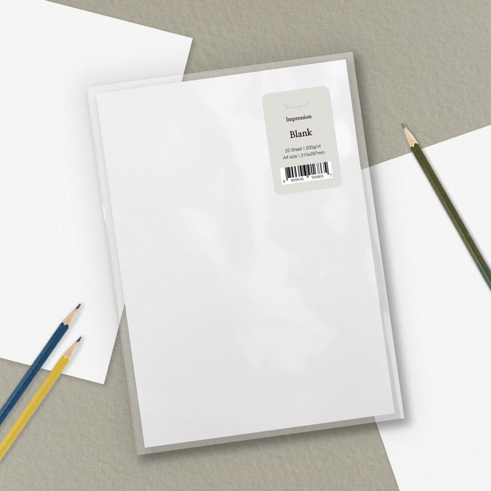 Wearingeul Impression Paper (Blank, Loose-leaf)
