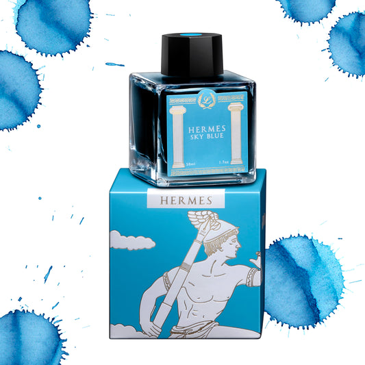 Laban Greek Mythology Hermes Sky Blue Ink (50ml)