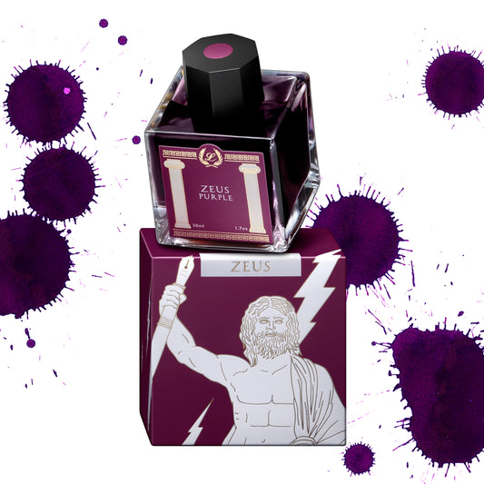 Laban Greek Mythology Zeus Purple Ink (50ml)