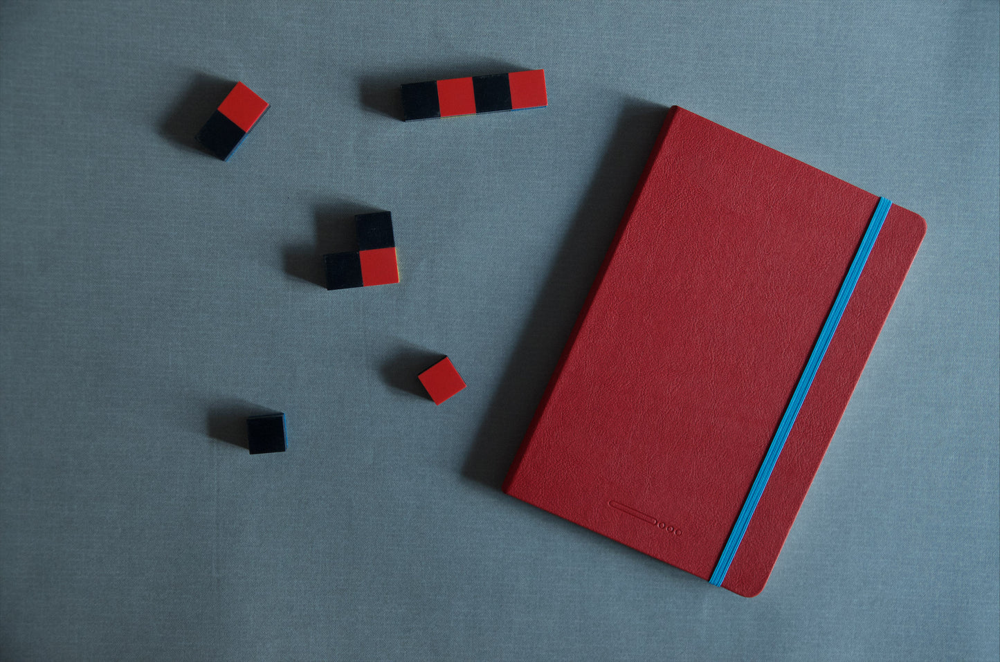 Endless Recorder Notebook – Crimson Sky (Red) – Regalia Paper – A5