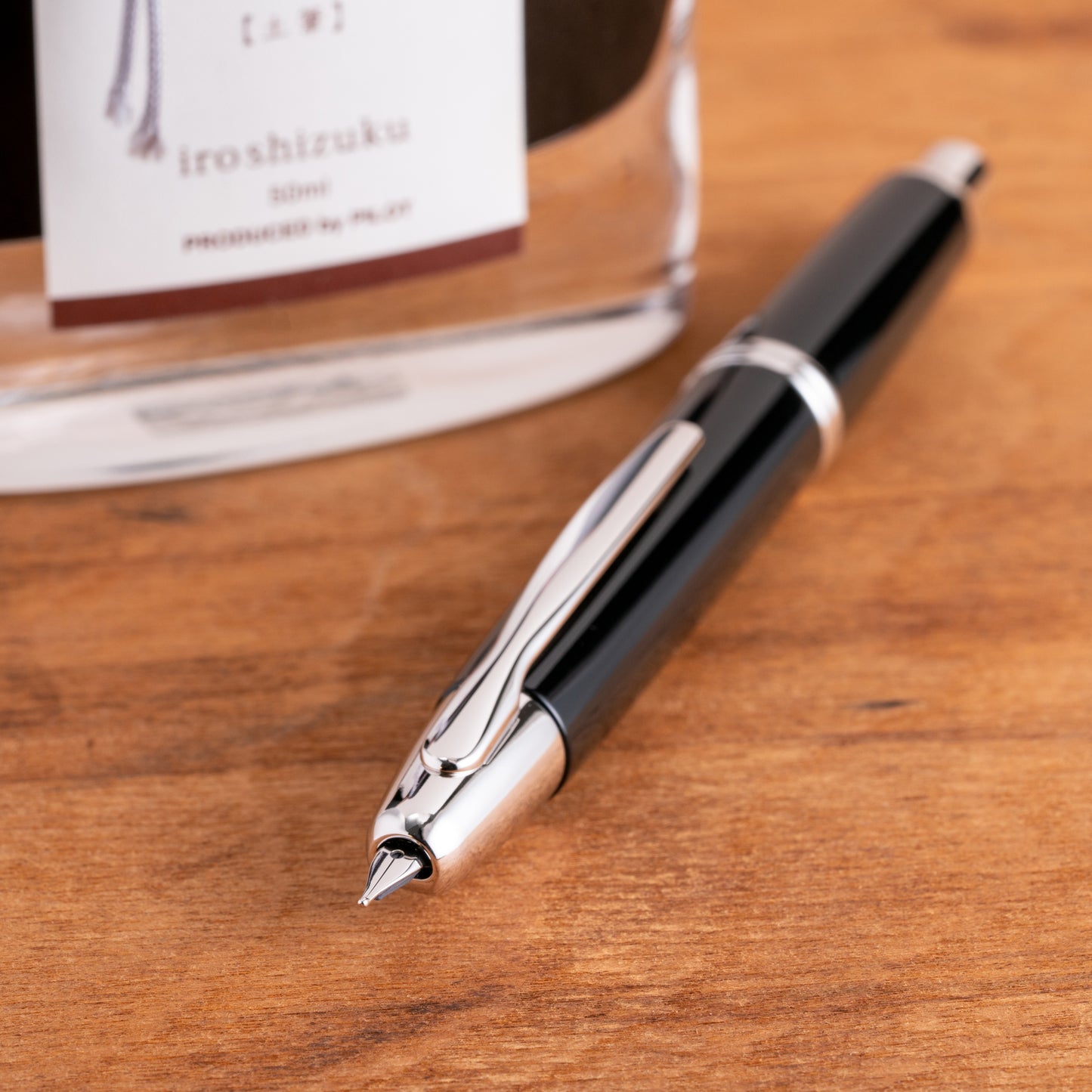 Pilot Vanishing Point - Black w/ Rhodium Trim