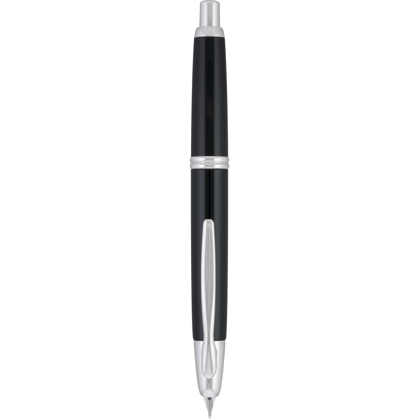 Pilot Vanishing Point - Black w/ Rhodium Trim