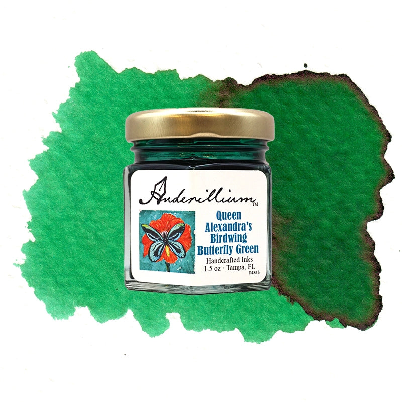 Anderillium Ink - Queen Alexandra's Birdwing Butterfly Green (1.5oz bottle)