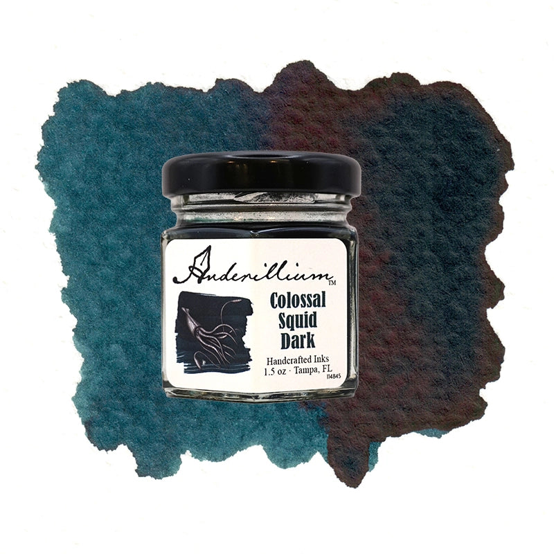 Anderillium Ink - Colossal Squid Dark Blue (1.5oz bottle)